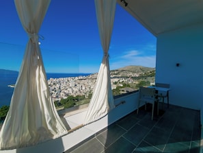 Exclusive Double or Twin Room, Sea View | Balcony view