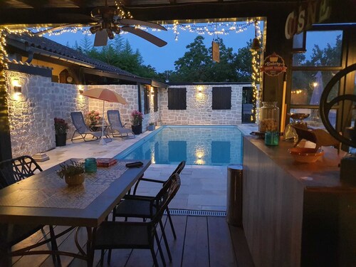 Mobile-gite 6 Persoons Zeer Prive met Groot Terras en Uitzicht op het Meer