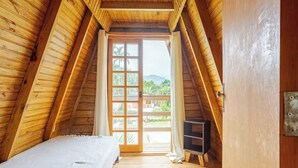 ファミリー シャレー ラナイ マウンテンビュー | 2 室のベッドルーム、WiFi (無料)