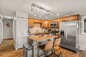Fridge, microwave, oven, stovetop - Best Views in the Valley~Near Skiing~Winter Shuttle (Steamboat Springs)