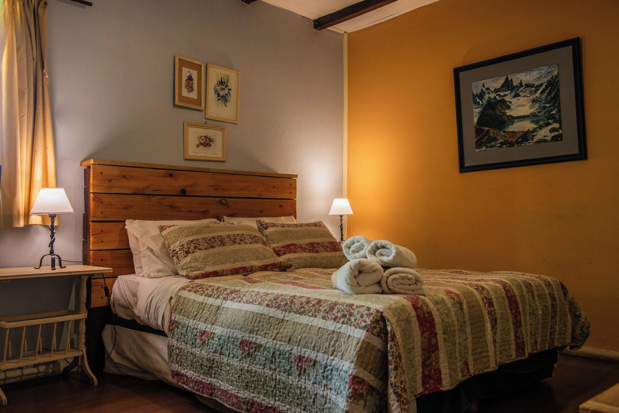 Chambre Double Tradition, 1 lit double, vue jardin