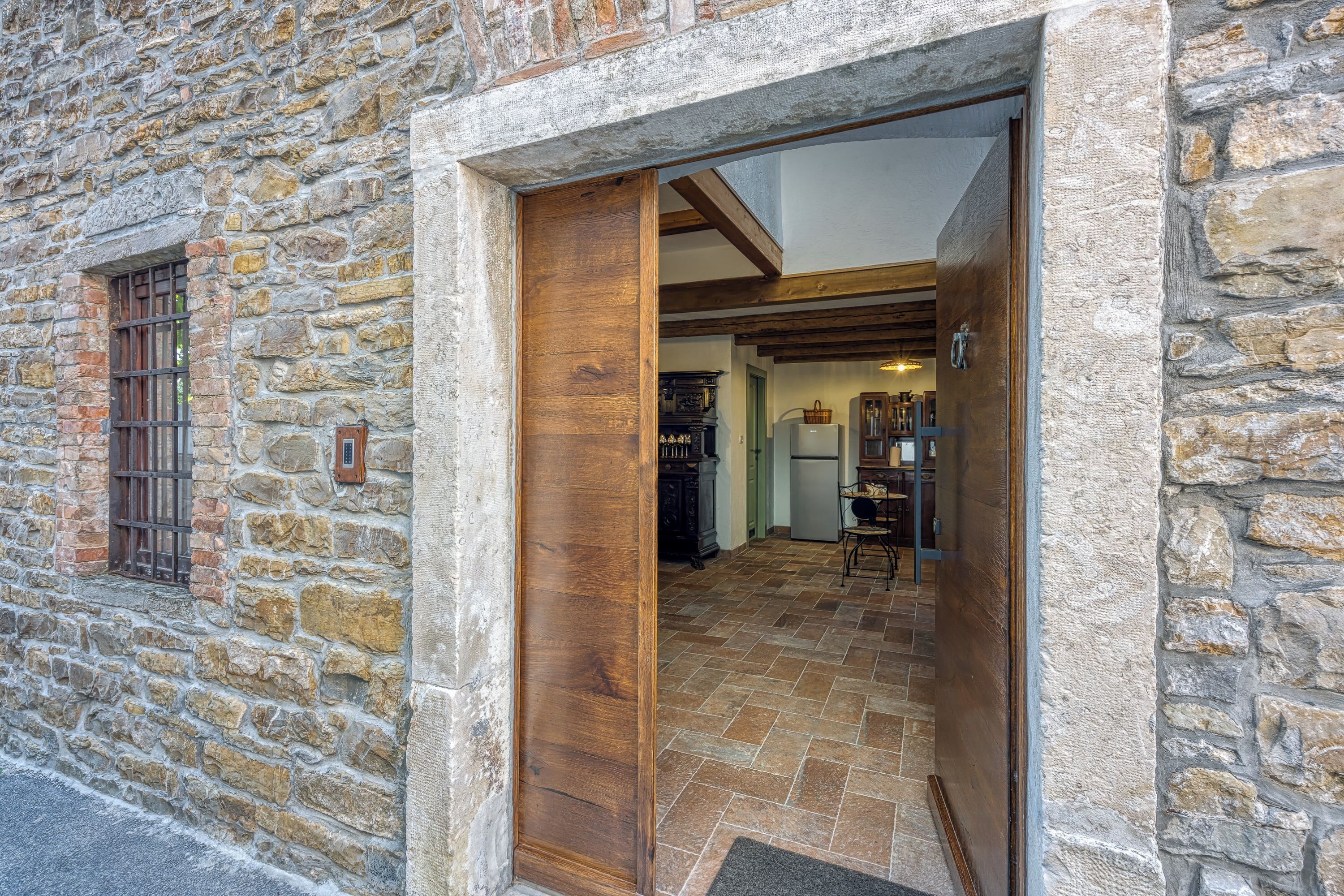 标准独立别墅, 1 间卧室, 壁炉 (Anton's Istrian Stone House near) | 外观