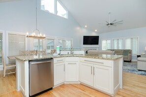 Interior - Sandy Feet Retreat: 6 bedroom single family home on private street (Wrightsville Beach)