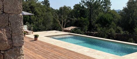 Beheizter Pool