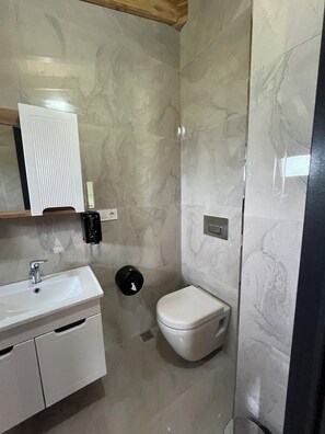 Basic Room, Mountain View | Bathroom - Irden Suit Otel (Ardesen)