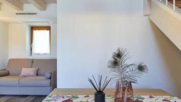 Appartement Duplex Deluxe, 1 chambre | Coin séjour