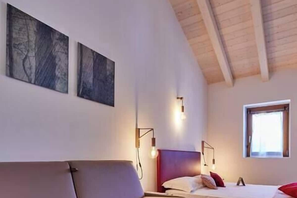 Doppia panoramica, 1 camera da letto, accesso in sedia a rotelle | 1 camera, biancheria da letto di alta qualità, materassi in memory foam