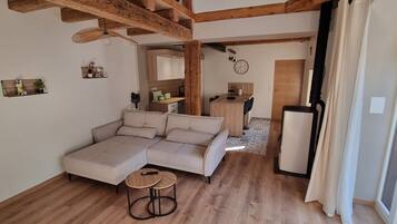 TV connectée, cheminée