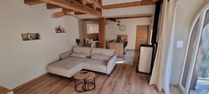 Smart-tv en een open haard