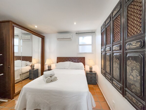 Apartamento | 2 quartos, ferros/tábuas de passar roupa, Wi-Fi de cortesia