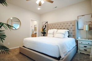 5 habitaciones, tabla de planchar con plancha y wifi gratis