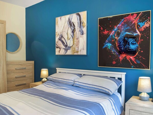 1 chambre, accès au Wi-Fi (inclus), literie fournie
