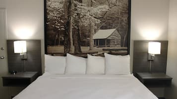 Single Room, 1 King Bed, Accessible, Non Smoking (Guestroom) | 1 bedroom, iron/ironing board, free WiFi