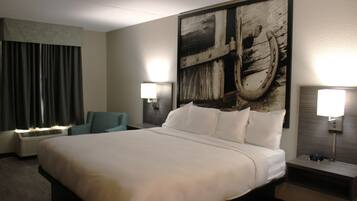 Single Room, 1 King Bed, Non Smoking (Guestroom) | 1 bedroom, iron/ironing board, free WiFi