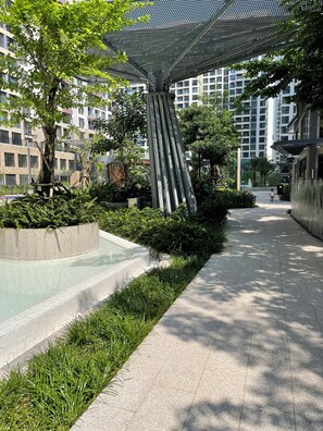 Overnattingsstedets uteområder