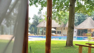 Luxury Double Room, 1 King Bed, Private Bathroom, River View