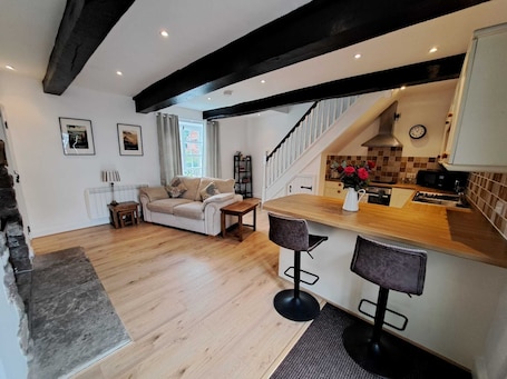 Interior. A rural house on the edge of the Forest of Dean with 3 pubs within a short walk.