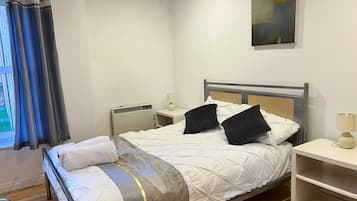 Appartement | 2 chambres, fer et planche Ă repasser, Wi-Fi gratuit, draps fournis