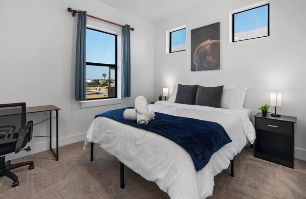 3 chambres, fer et planche à repasser, accès au Wi-Fi (inclus)