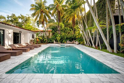 Miami Kiki Mansion, Private Pool, Jacuzzi, Billiards, Home Cinema + Gym