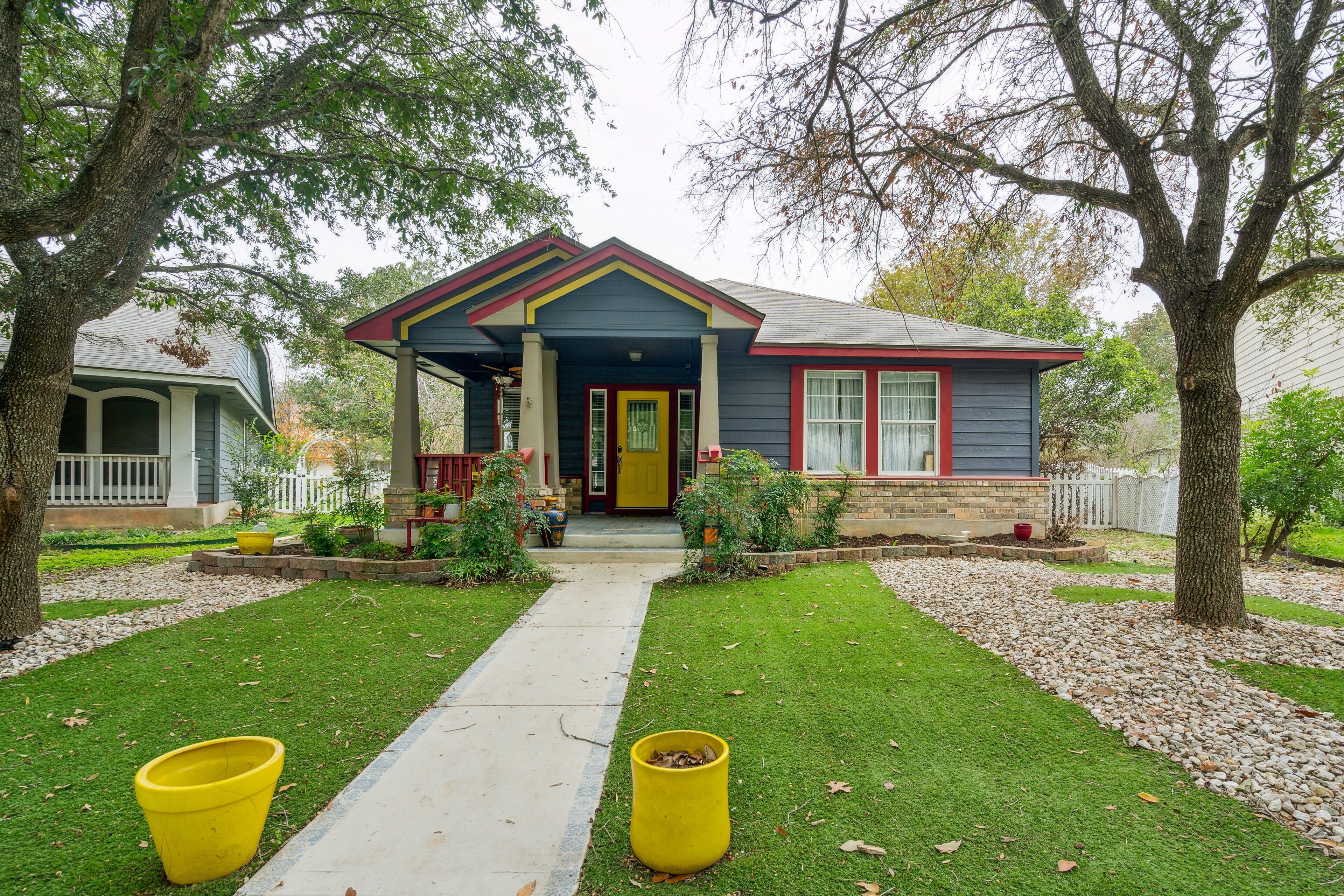 NEW LISTING! Eclectic Oasis: Artful & Colorful Comfort by RedAwning