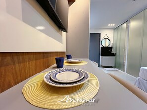 Apartamento básico | Opções para refeição