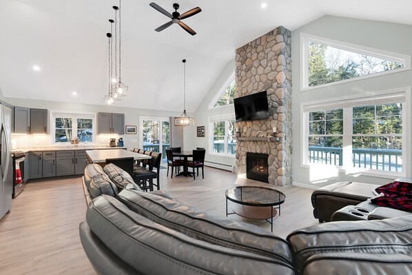 Smart TV, fireplace - Unwind at Our Beautiful Sanctuary | Scenic Views by RedAwning (Bridgton)