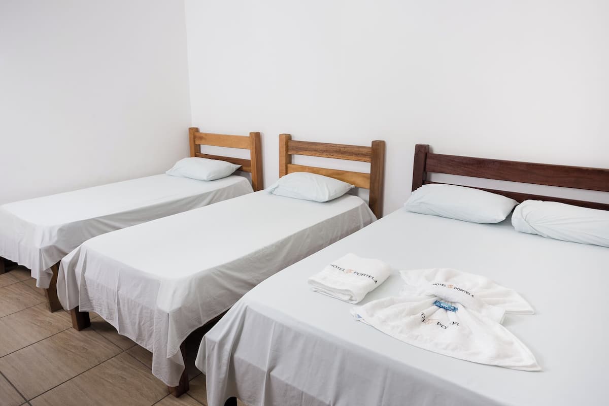 Family Quadruple Room, City View | Iron/ironing board, free WiFi
