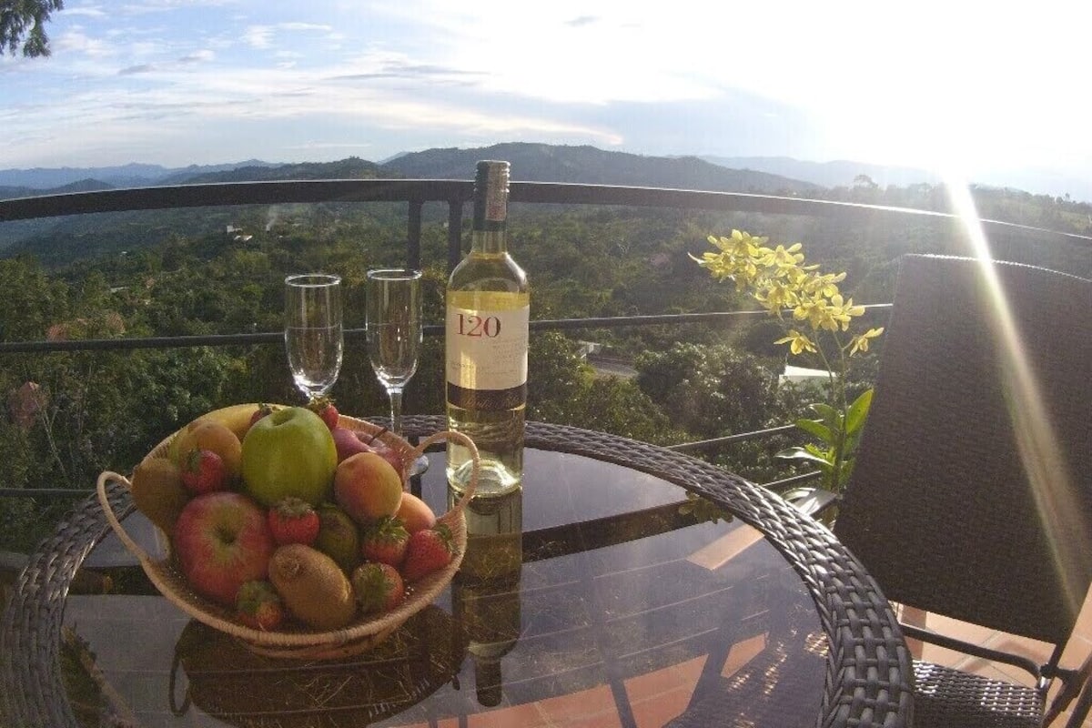 Comfort Double Room, 1 Bedroom, Mountain View | Balcony view