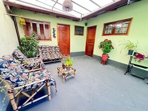 Fachada de la propiedad