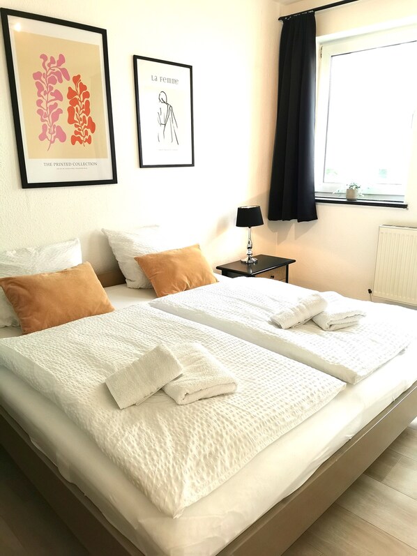 1 bedroom, in-room safe, iron/ironing board, travel cot - Gemütliche Ferienwohnung im Herzen des Östlichen Ringgebiets (Braunschweig)