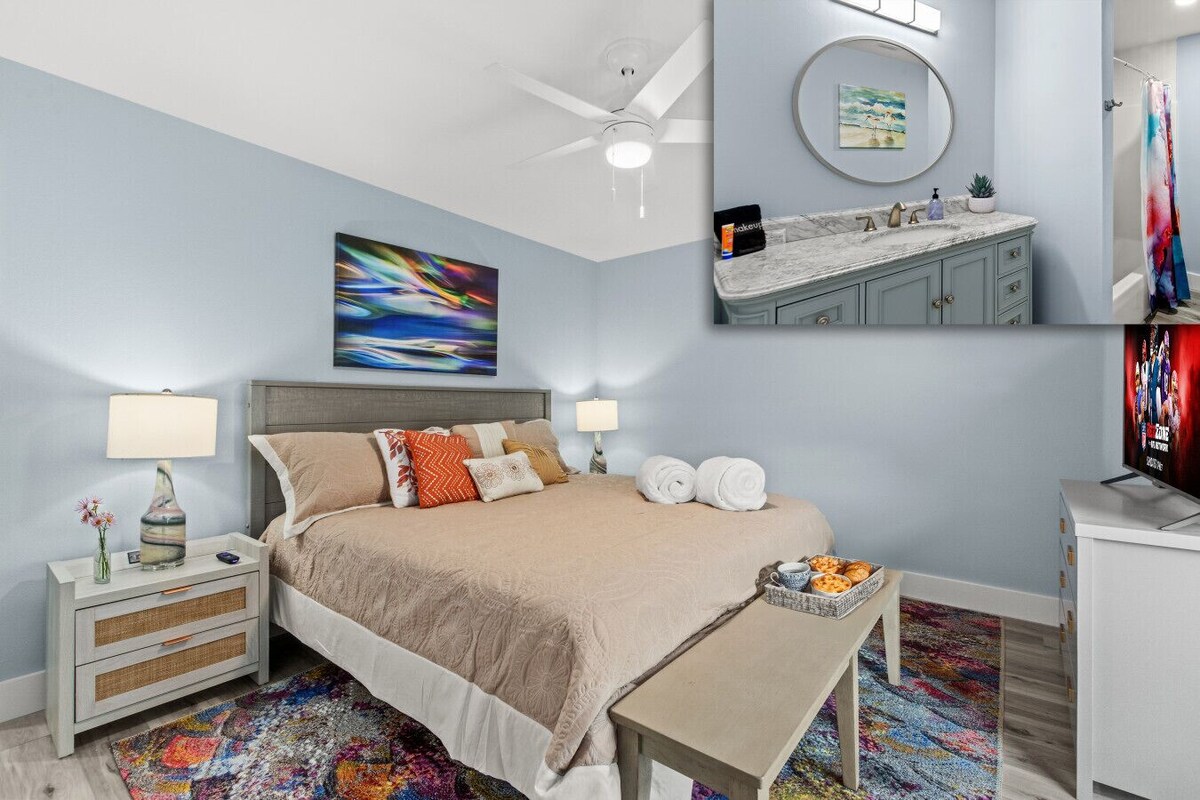 Photo 26 of #1 Destin home, Saltwater spa & pool, Beach@2min walk, Golf cart