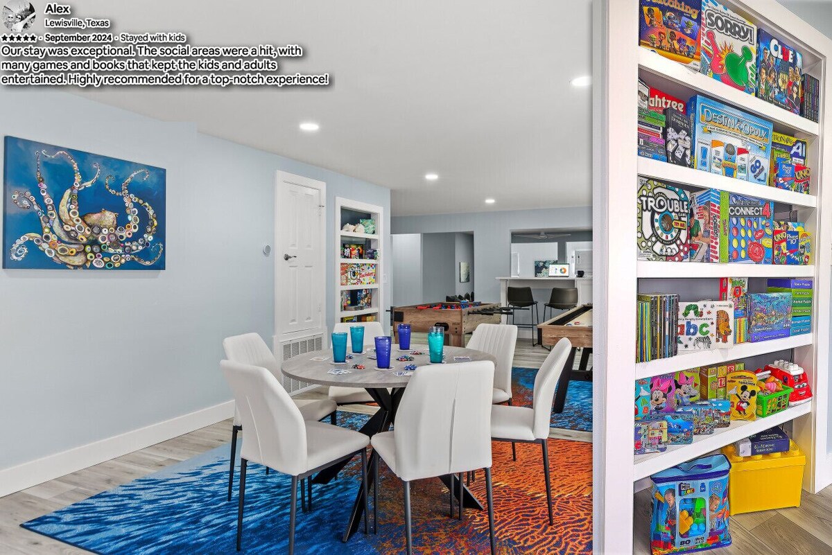 Photo 7 of #1 Destin home, Saltwater spa & pool, Beach@2min walk, Golf cart
