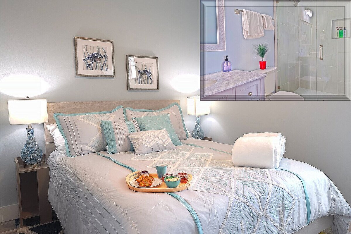 Photo 22 of #1 Destin home, Saltwater spa & pool, Beach@2min walk, Golf cart