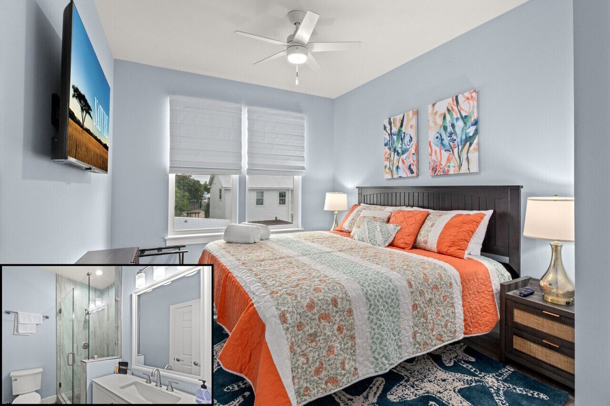 Photo 18 of #1 Destin home, Saltwater spa & pool, Beach@2min walk, Golf cart