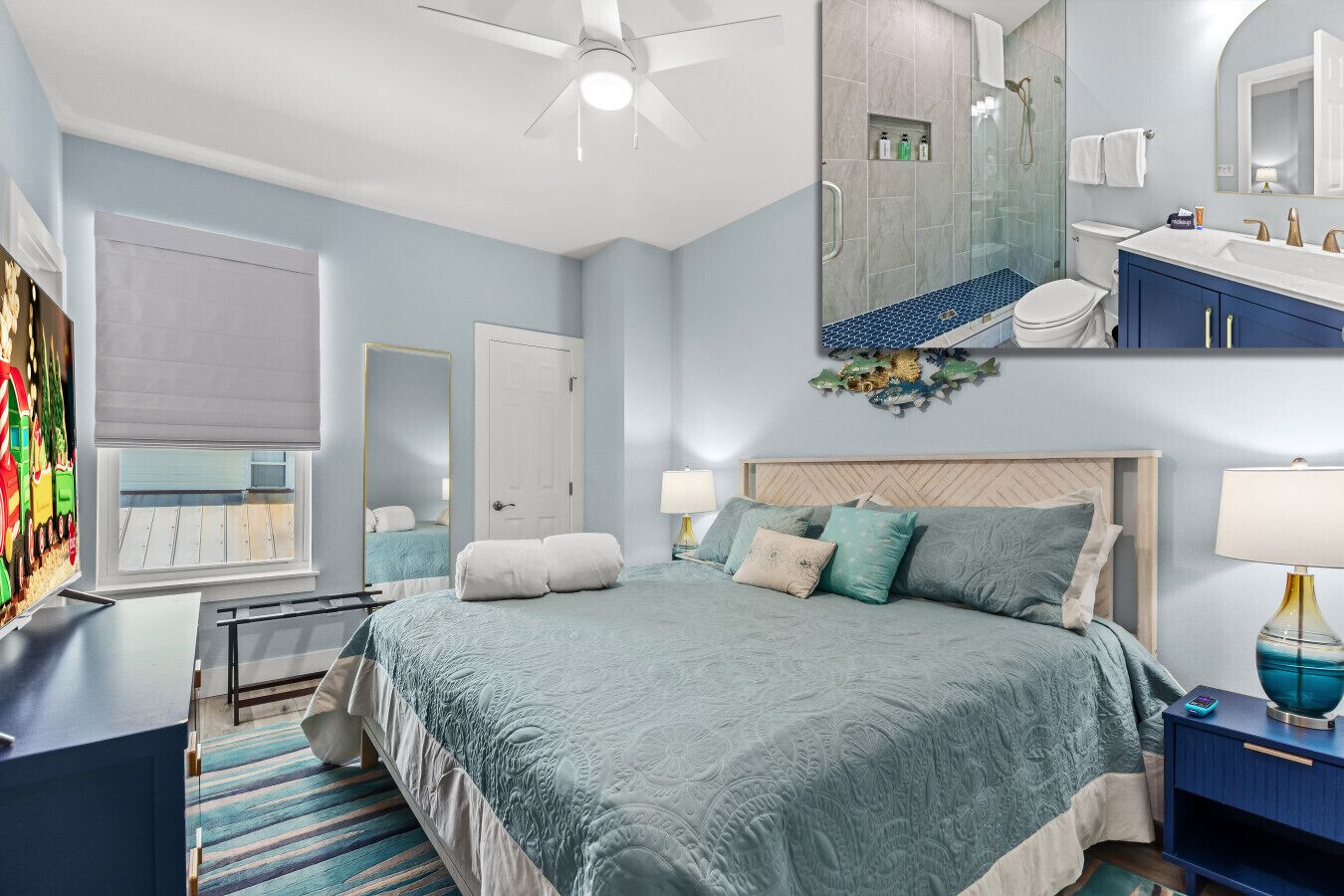 11 多间卧室、办公桌、熨斗/熨衣板、旅行婴儿床