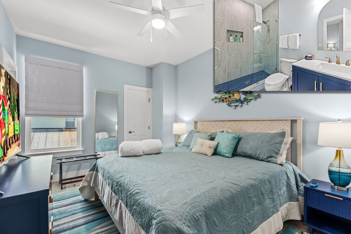 Photo 20 of #1 Destin home, Saltwater spa & pool, Beach@2min walk, Golf cart