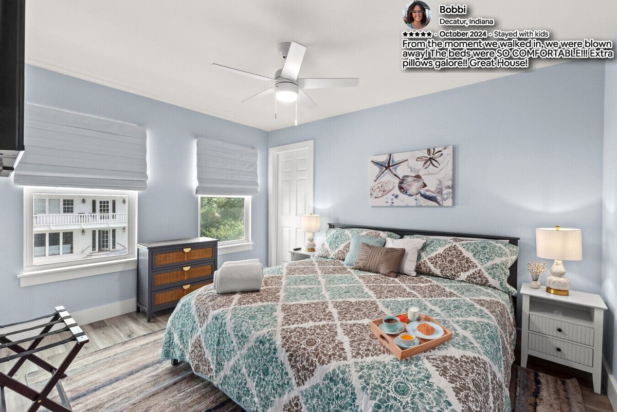 Photo 21 of #1 Destin home, Saltwater spa & pool, Beach@2min walk, Golf cart