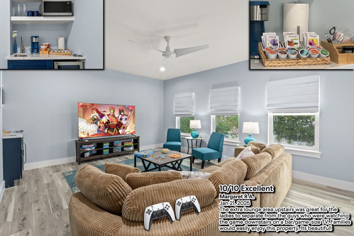 Photo 14 of #1 Destin home, Saltwater spa & pool, Beach@2min walk, Golf cart