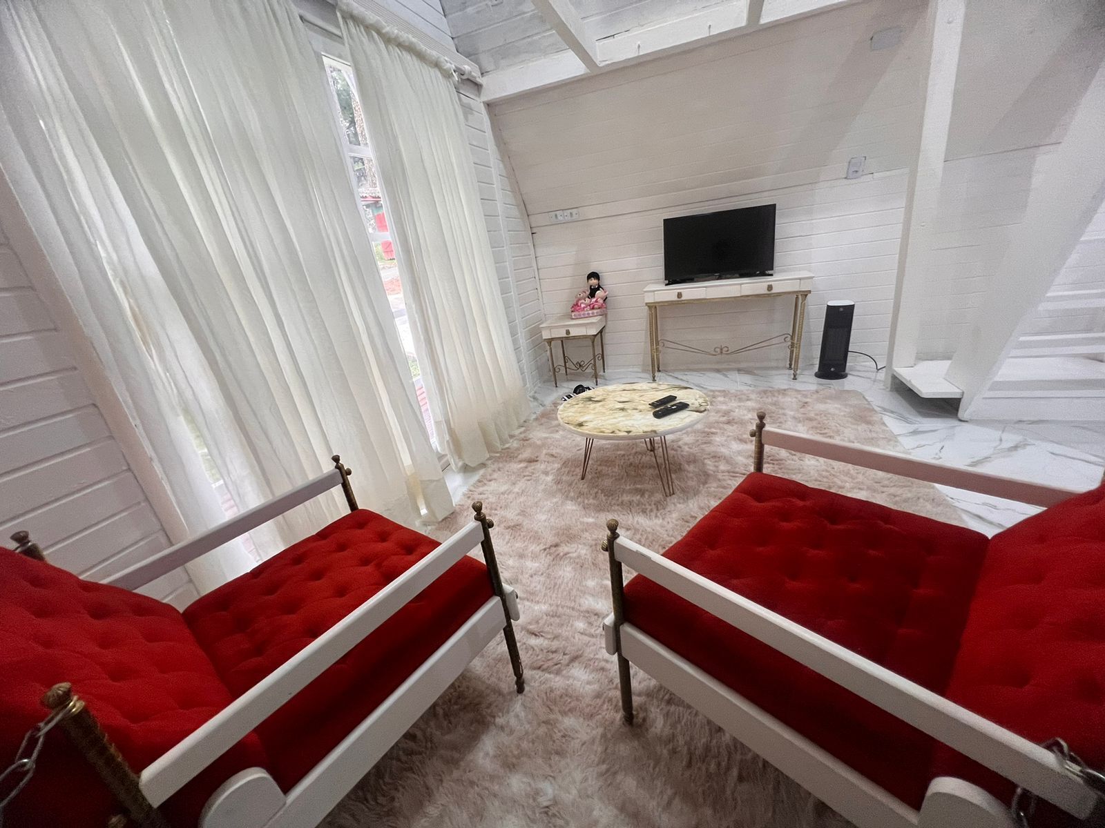 Deluxe-Chalet | Wohnbereich