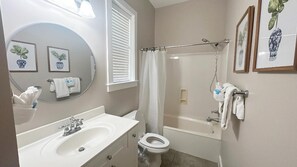 House, Multiple Beds (Miramar Manor) | Bathroom | Towels, soap, toilet paper - Miramar Manor (Miramar Beach)
