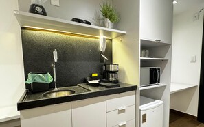 Stúdíóíbúð | Einkaeldhús