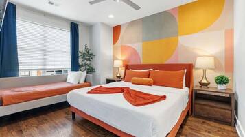 3 bedrooms, iron/ironing board, free WiFi, bed sheets