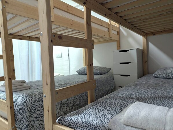 1 dormitorio, wifi, ropa de cama