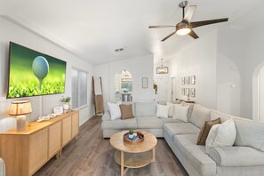 Smart TV, video games, printers - Desert Oasis: 3BR Home with Heated Pool Near San Tan Mall (Gilbert)