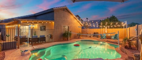 Außenpool, beheizter Pool