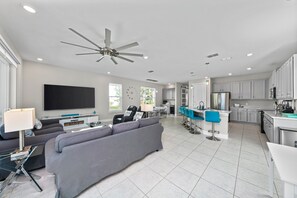 Smart-tv, videospil, bordfodbold