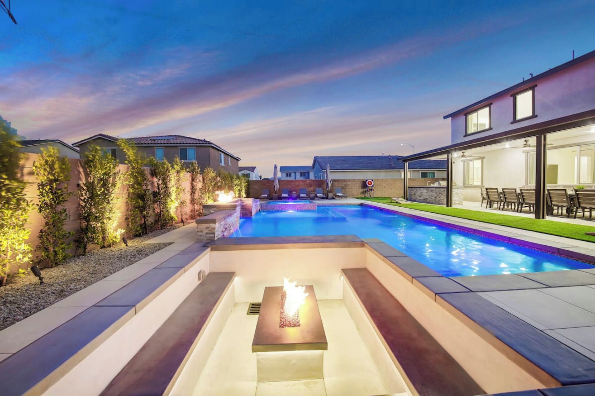 Außenpool, beheizter Pool