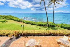 Outdoor dining - Oceanfront Luxury at the Cove PB205 (Kihei)