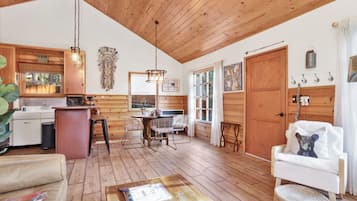 TV connectée, cheminée